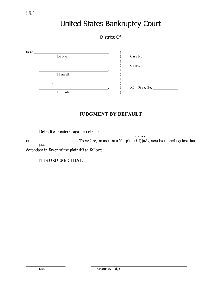 B 261B  Form