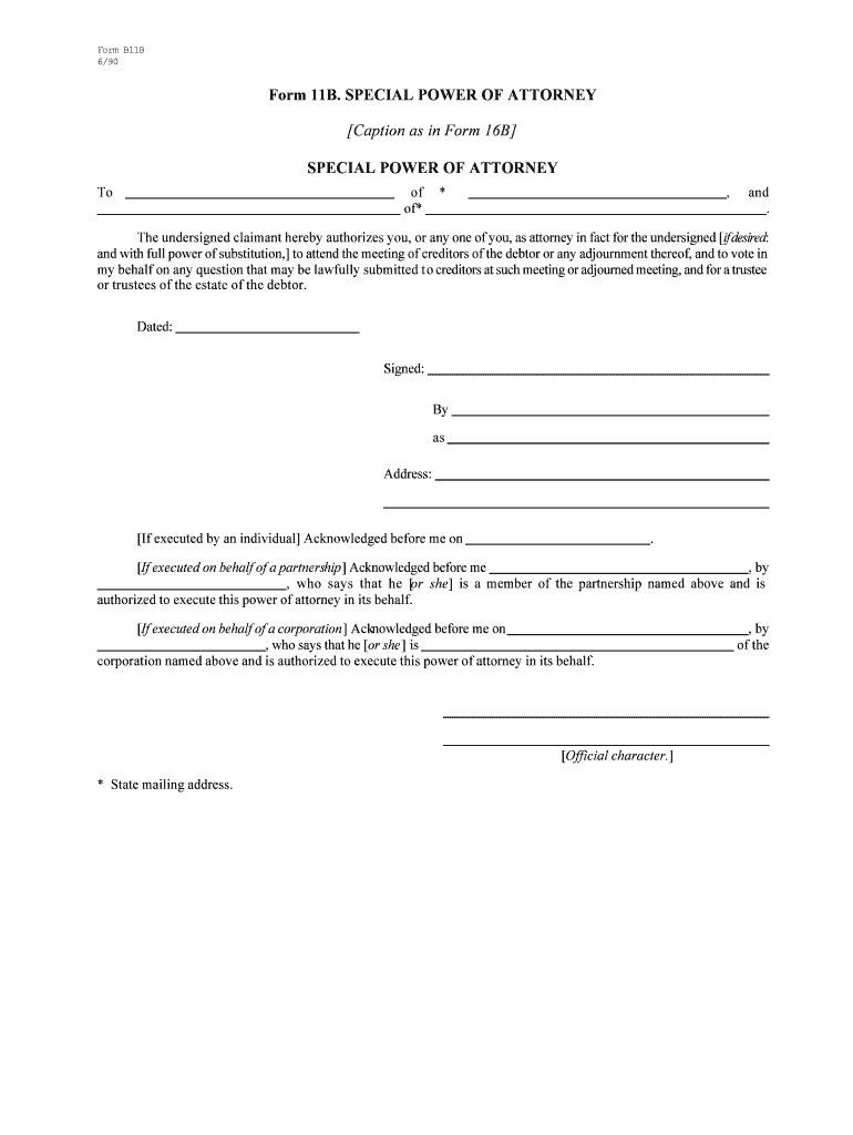 Form PCTModel of Power of Attorney for a Given WIPO