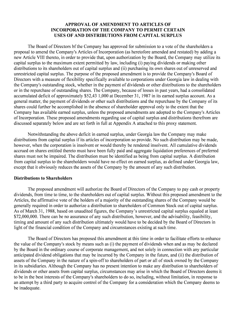 Capital Requirements in United States Corporation Law  Form