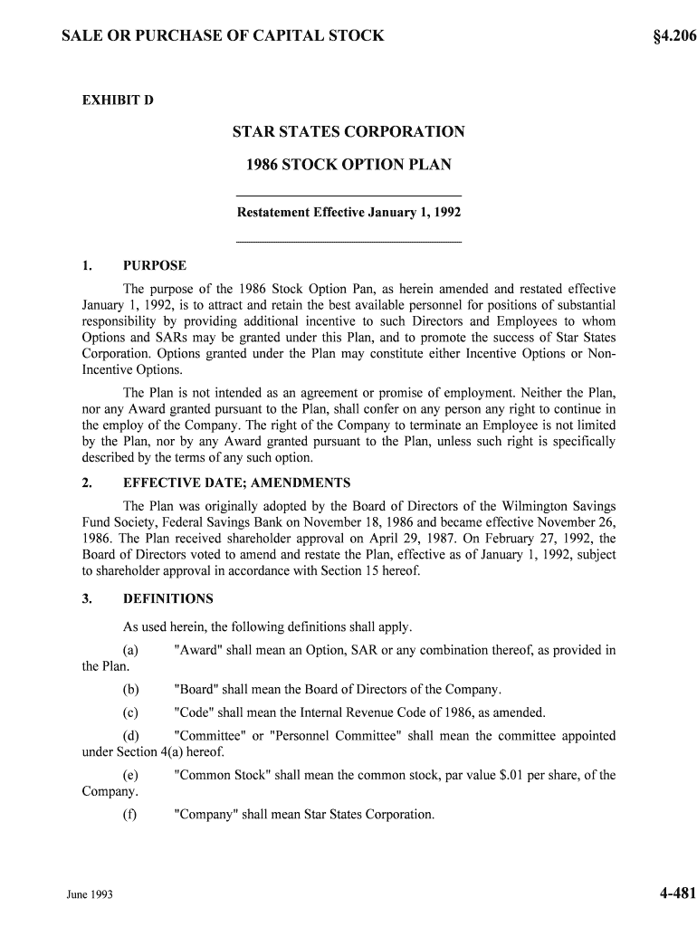 26 U S Code422 Incentive Stock OptionsU S CodeUS  Form