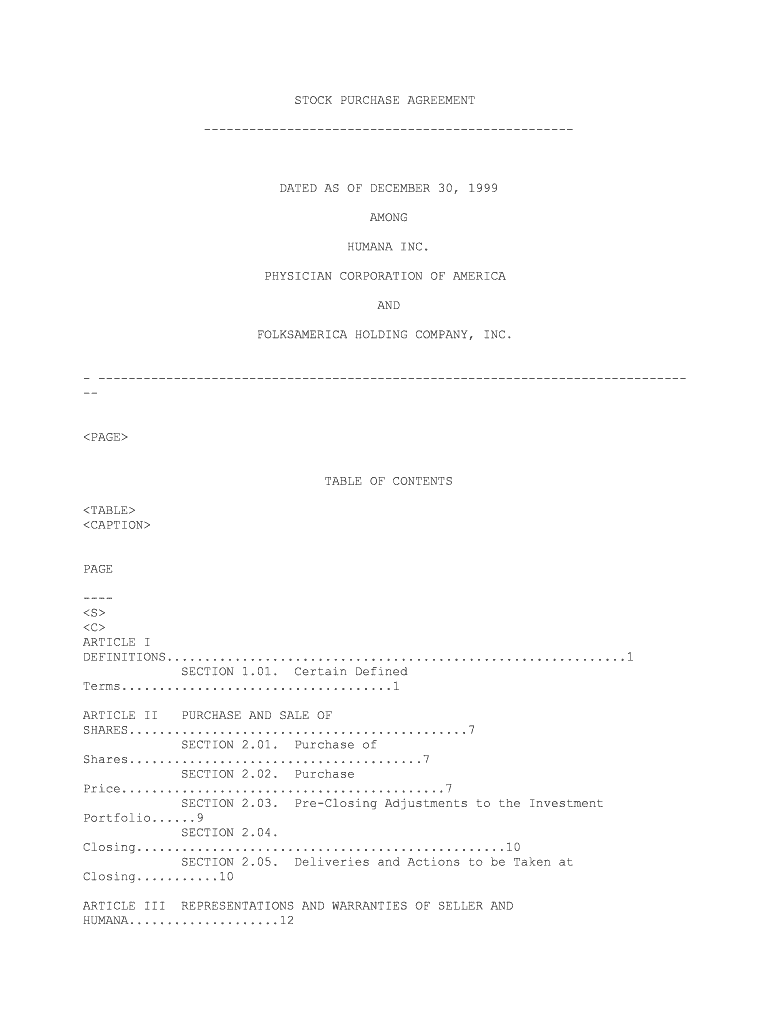 PHYSICIAN CORPORATION of AMERICA  Form