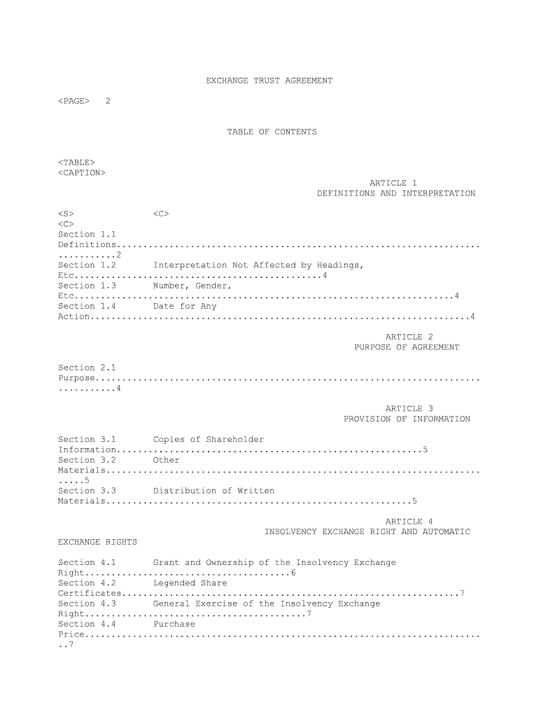 Interpretation of Trust Agreements Estate and Elder Law Blog  Form