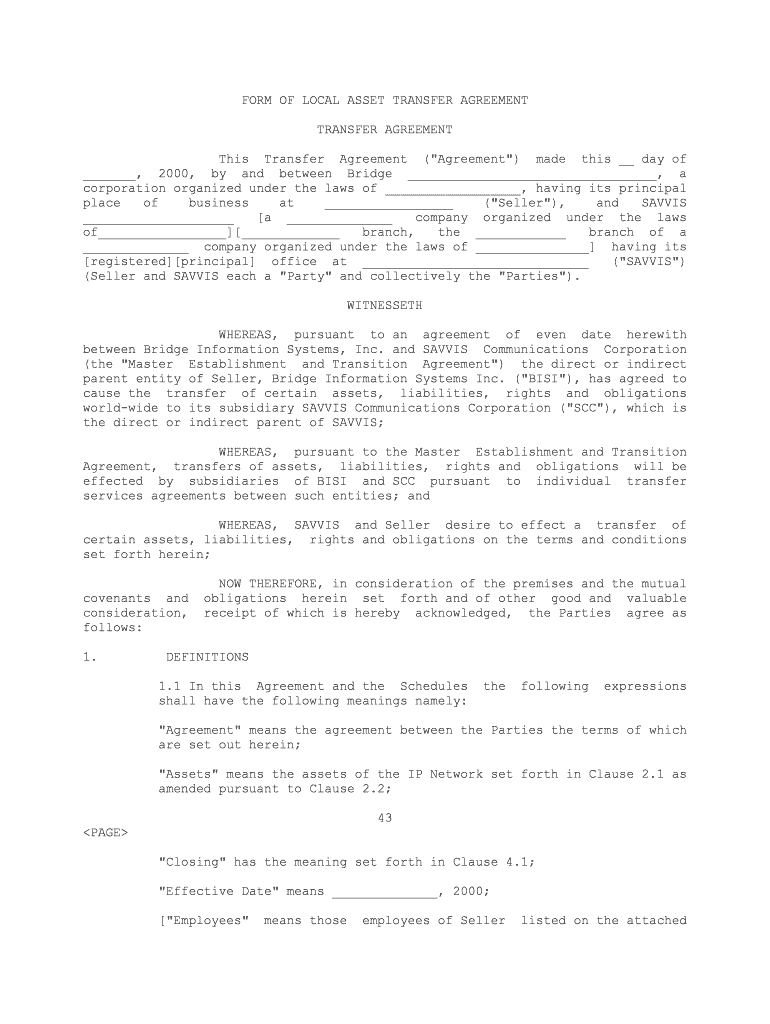 H&amp;amp;H Draft of 092309 ASSET PURCHASE AGREEMENT by  Form