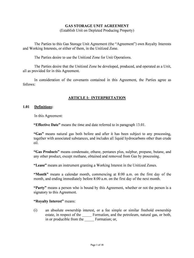 LEGACY Gas Storage Forms Oil &amp;amp;amp; Gas Legal Forms