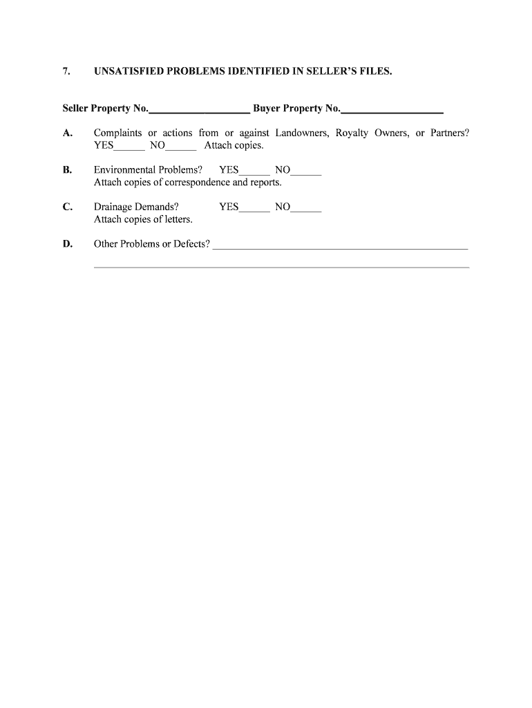 Issue Disputes When Selling Real Estate with Mineral Rights  Form