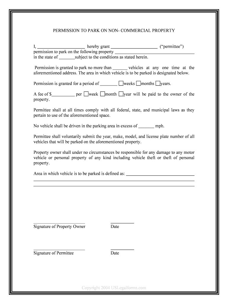 Commercial Use PermitsNo Equipment California State Parks  Form