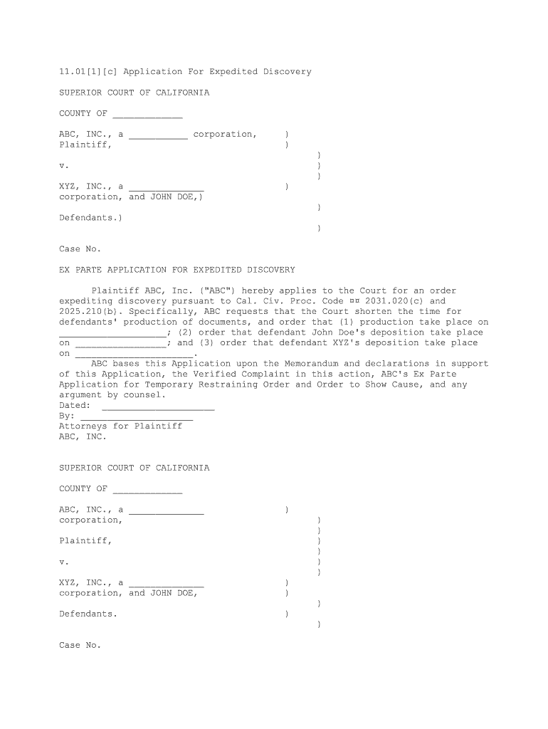 David Aviel V Minh Ly Superior Court of California  Form