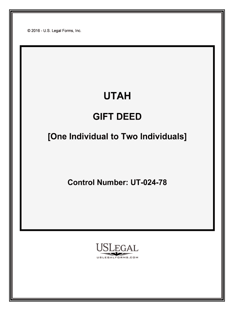Utah Deed Forms General Warranty, Quit Claim, and Special