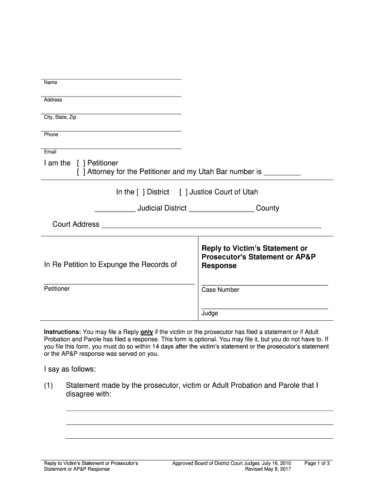 Fillable Online Request for Hearing on Petition for Name Change  Form