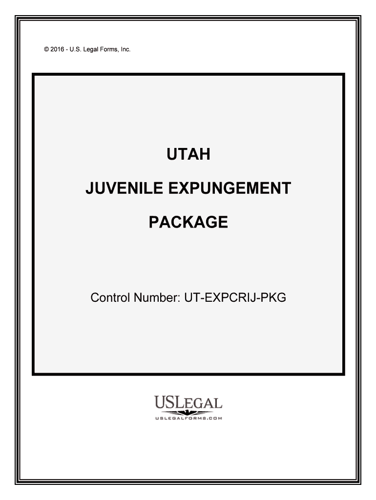 JUVENILE EXPUNGEMENT  Form