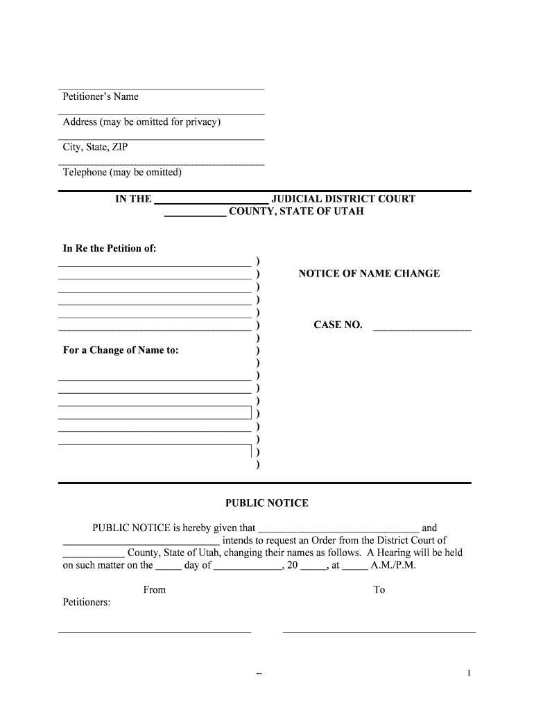 FAM 020 LA Court  Form