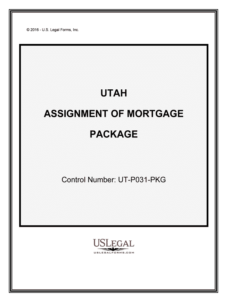 Control Number UT P031 PKG  Form