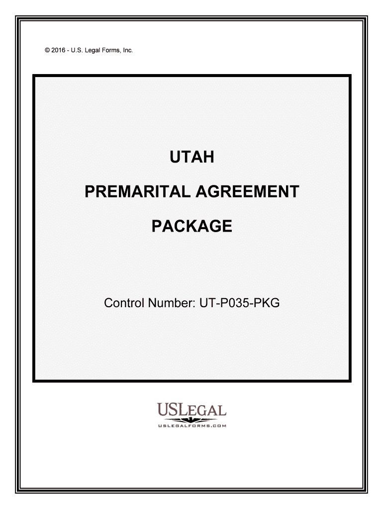 Utah Prenuptial Agreement Form DownloadUS Legal Forms