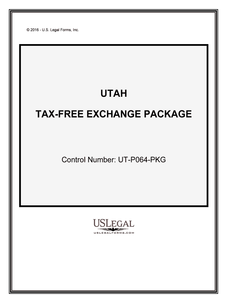 Control Number UT P064 PKG  Form