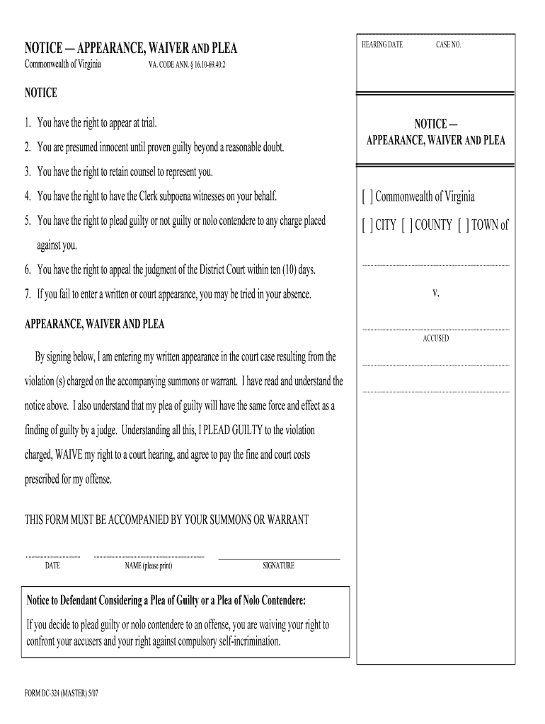 Form DC 324 Page 1 Using This Revisable PDF Form 1