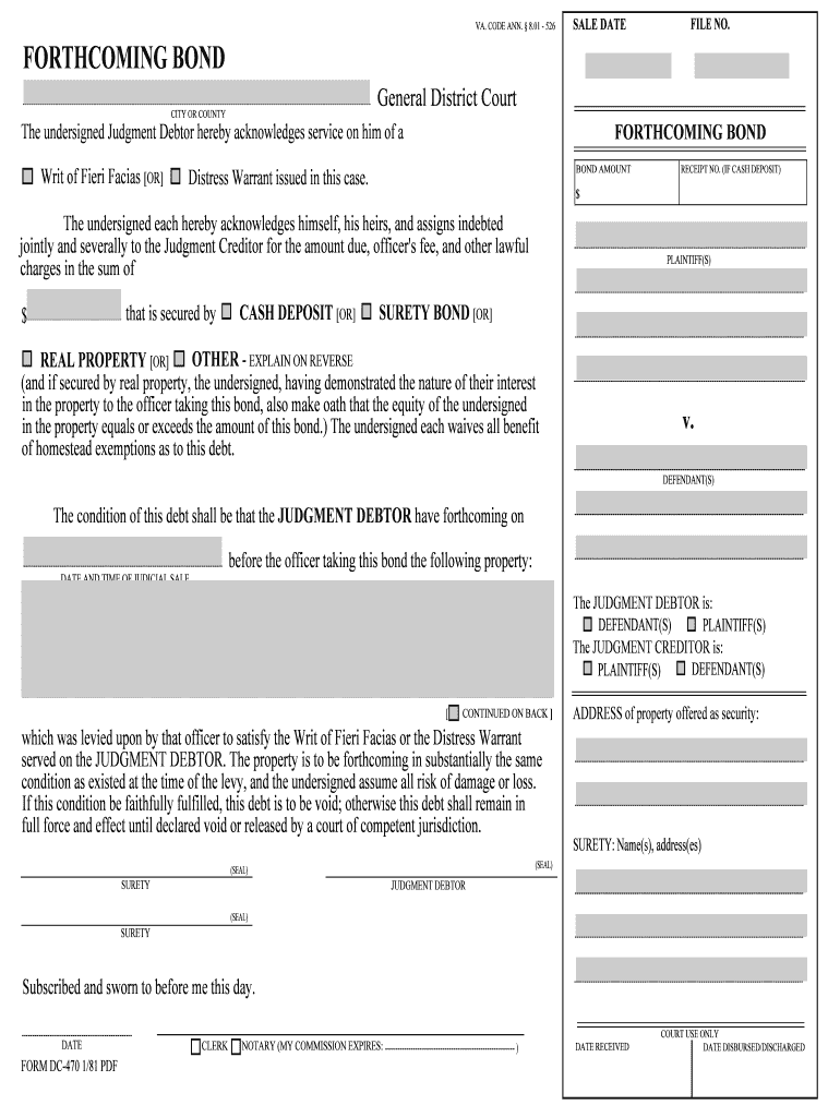 Writs of ExecutionLoudoun County, VA Official Website  Form