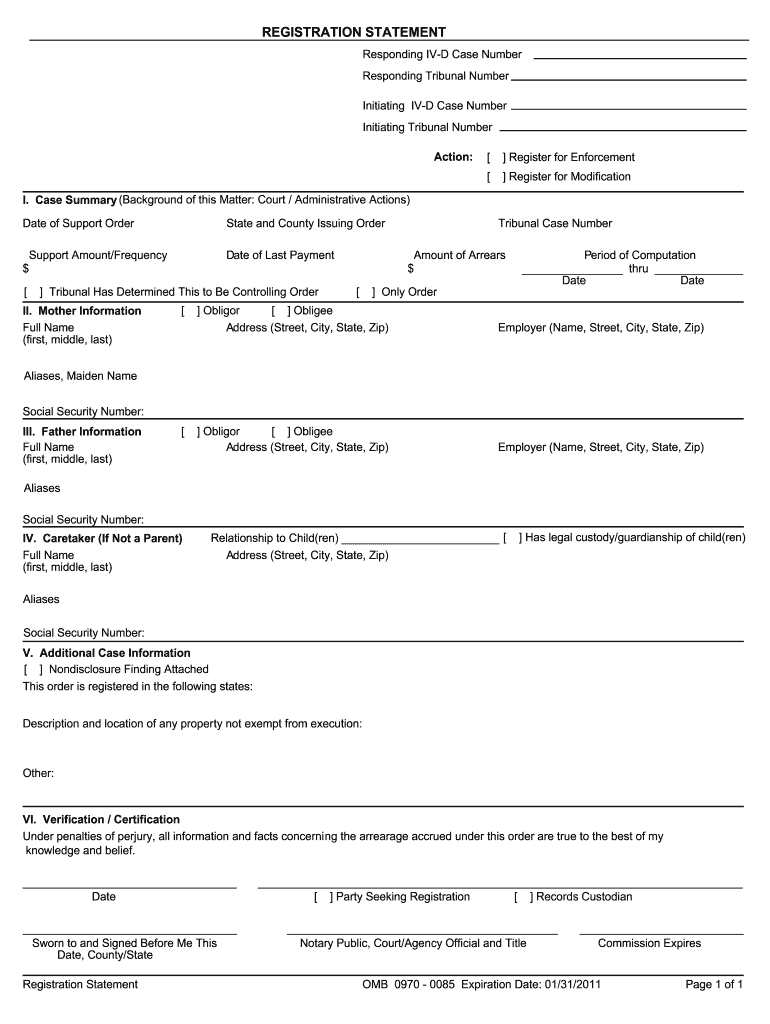 REGISTRATION STATEMENT HomeAdministration for  Form