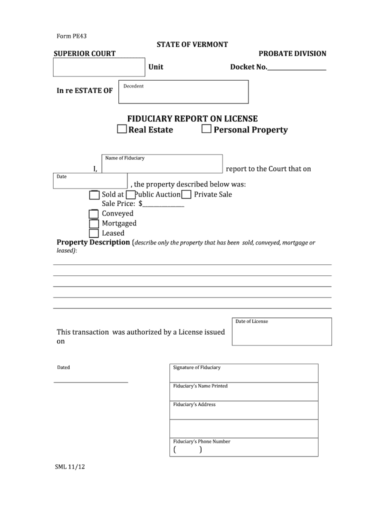 PERSONAL PROPERTY NOTICE of VALUE APPEAL FORM
