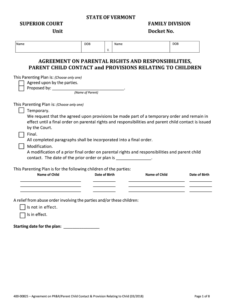 We Request that the Agreed Upon Provisions Be Made Part of a Temporary Order and Remain in  Form