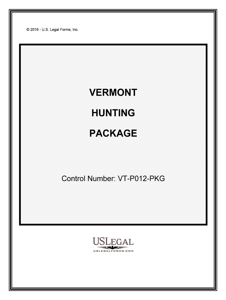 Order Paper Forms Vermont Department of Taxes