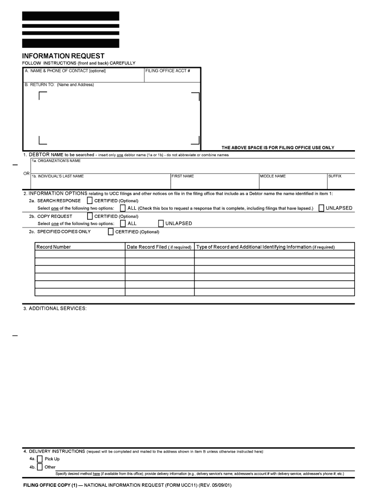ALL Check This Box to Request a Response that is Complete, Including Filings that Have Lapsed  Form