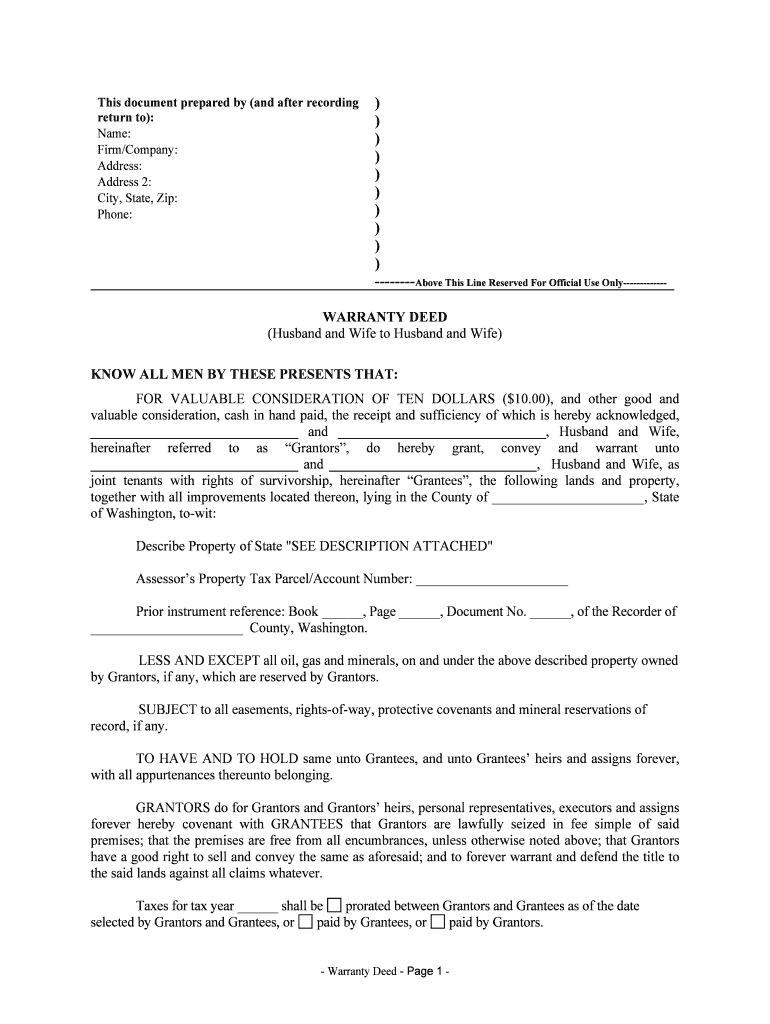 Prorated between Grantors and Grantees as of the Date  Form