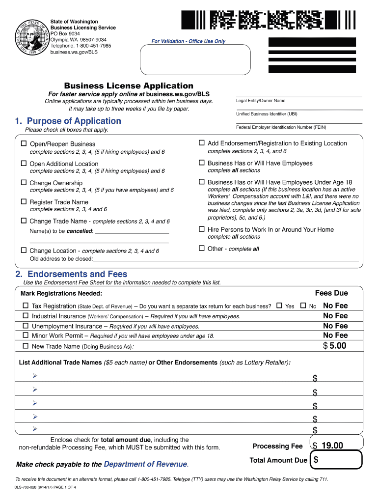 Contact Us Business Licensing Service  Form