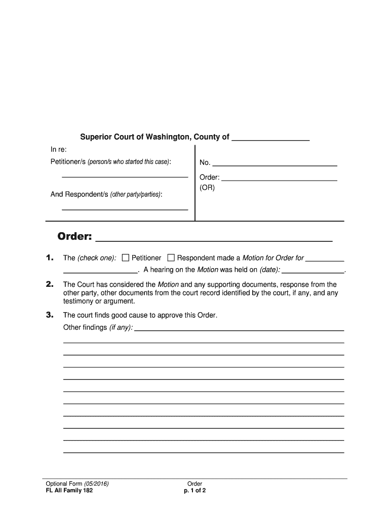 The Check One  Form