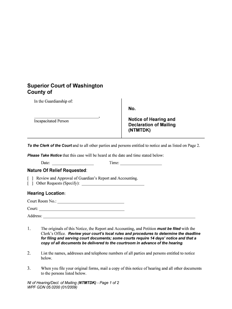 Periodic Reporting Washington State Courts Court Forms