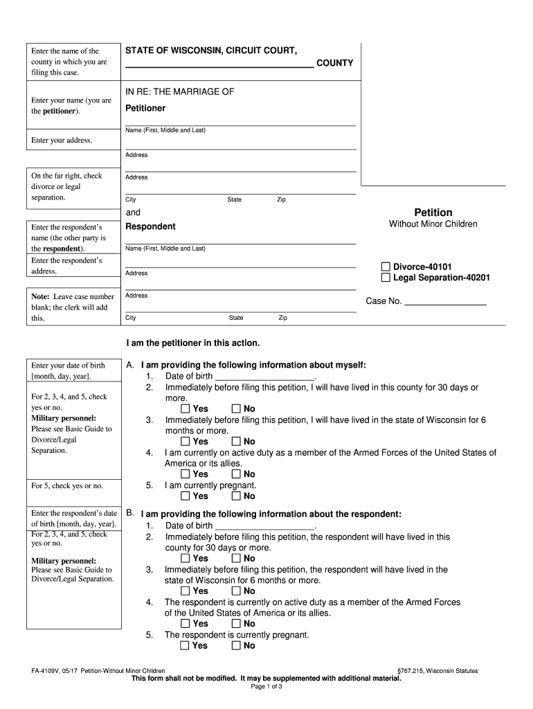 Fillable Online Standard TOC Information Form Please Leave