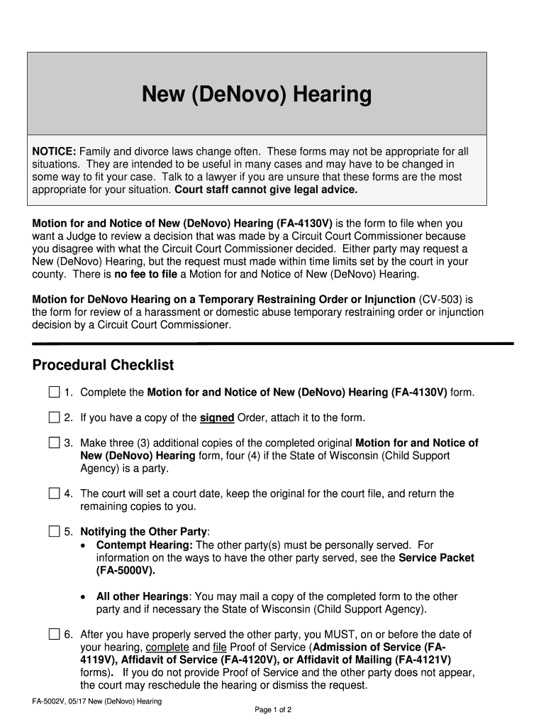 Modification Legal Forms Court Forms