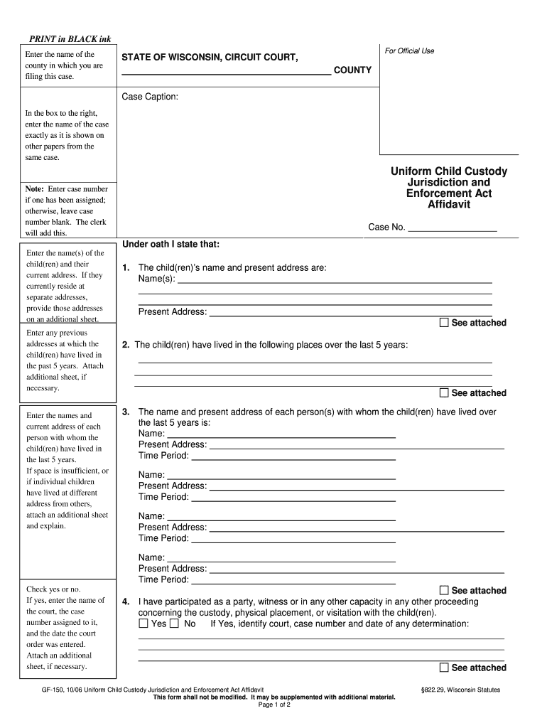 EFiling an Inventory or Exhibited Inventory Wisconsin Court  Form