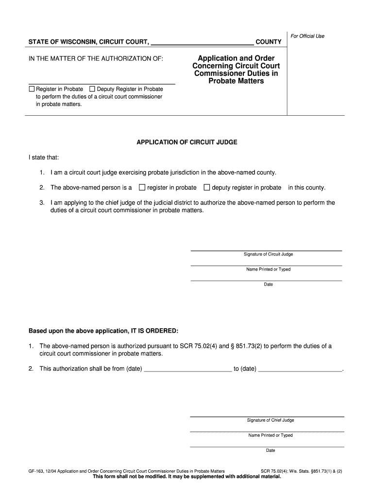 Self Help Law Center Who's Who in Wisconsin Court System  Form