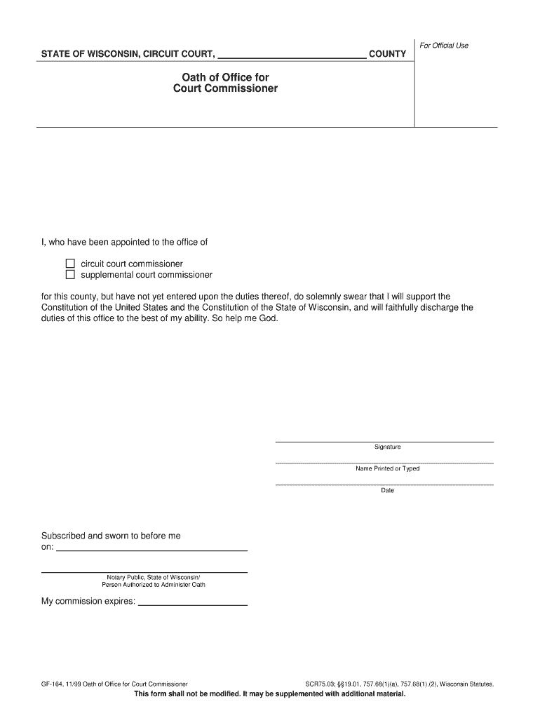 Court CommissionerDouglas County, WI Official Website  Form