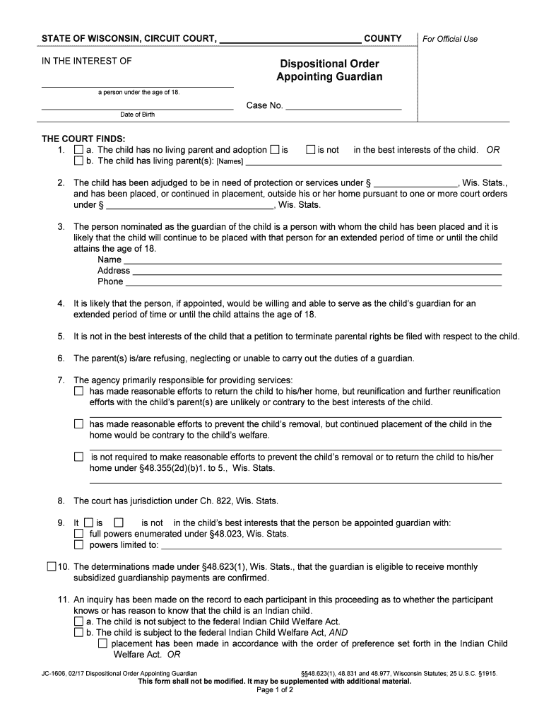 767 407 Wisconsin Legislature  Form