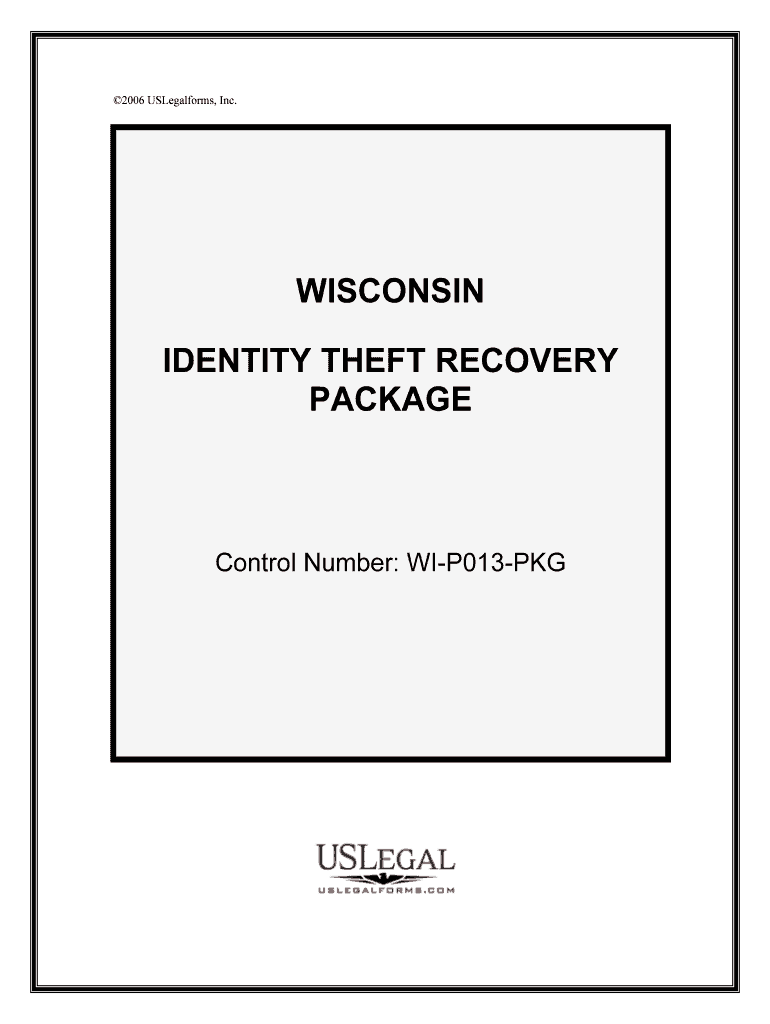 DOR Identity Theft Wisconsin Department of Revenue  Form