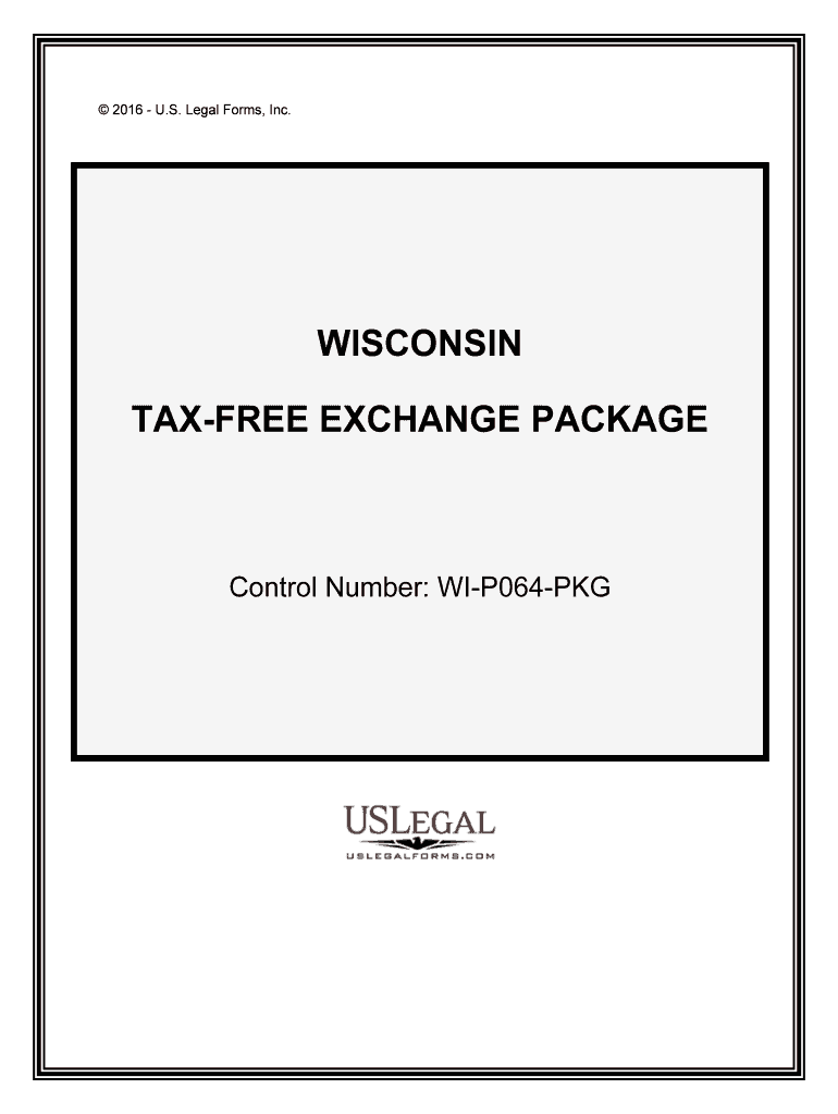 Control Number WI P064 PKG  Form