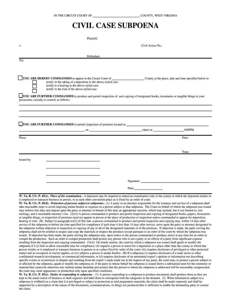 Testify in the Taking of a Deposition in the above Styled Case  Form