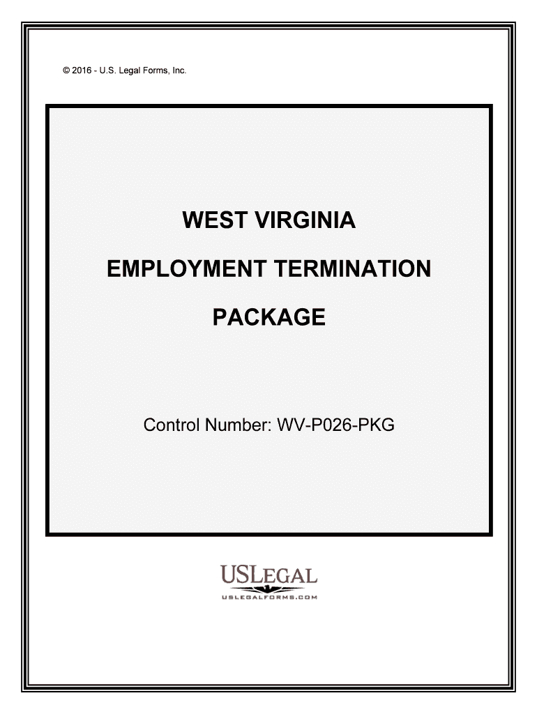 Control Number WV P026 PKG  Form