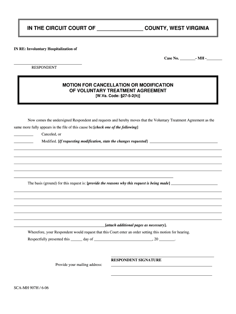 MH 907H  Form