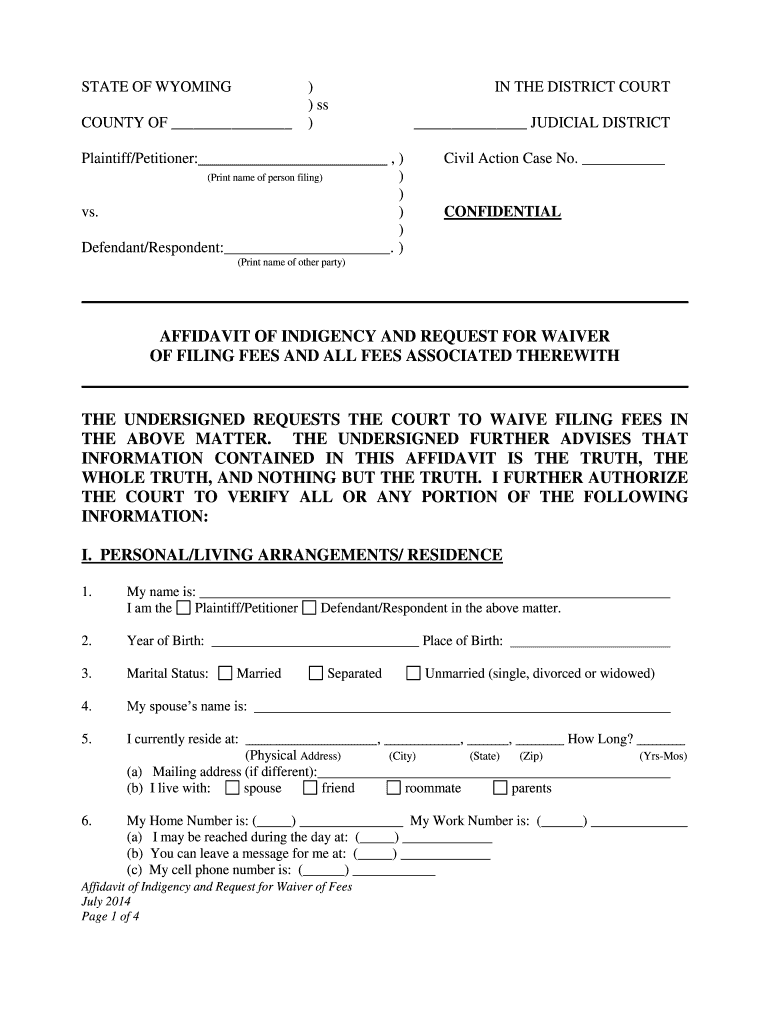 Contempt of Court Wyoming Judicial Branch  Form