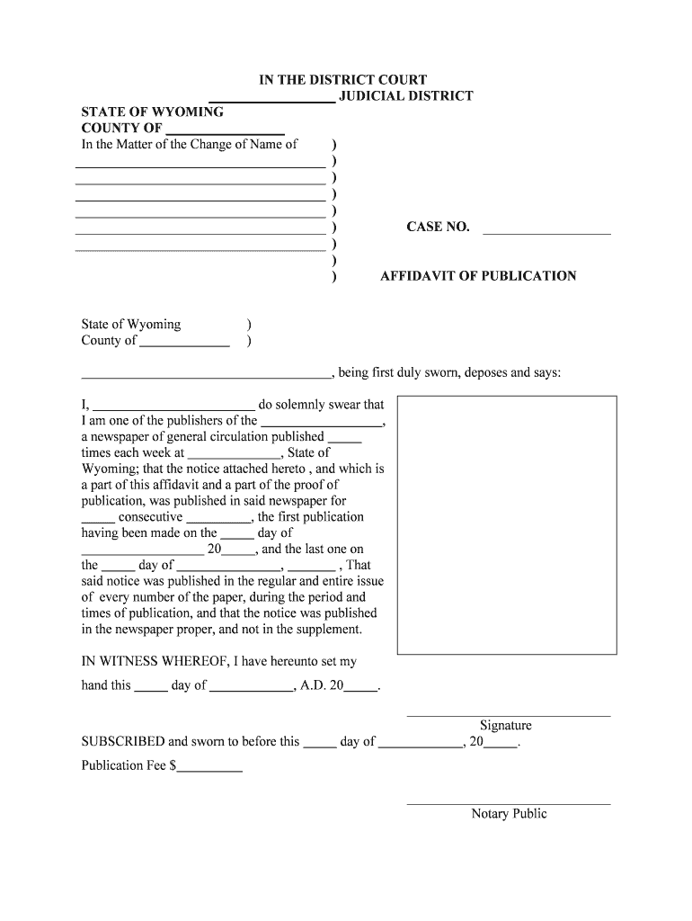 About the CourtsWyoming Judicial Branch  Form