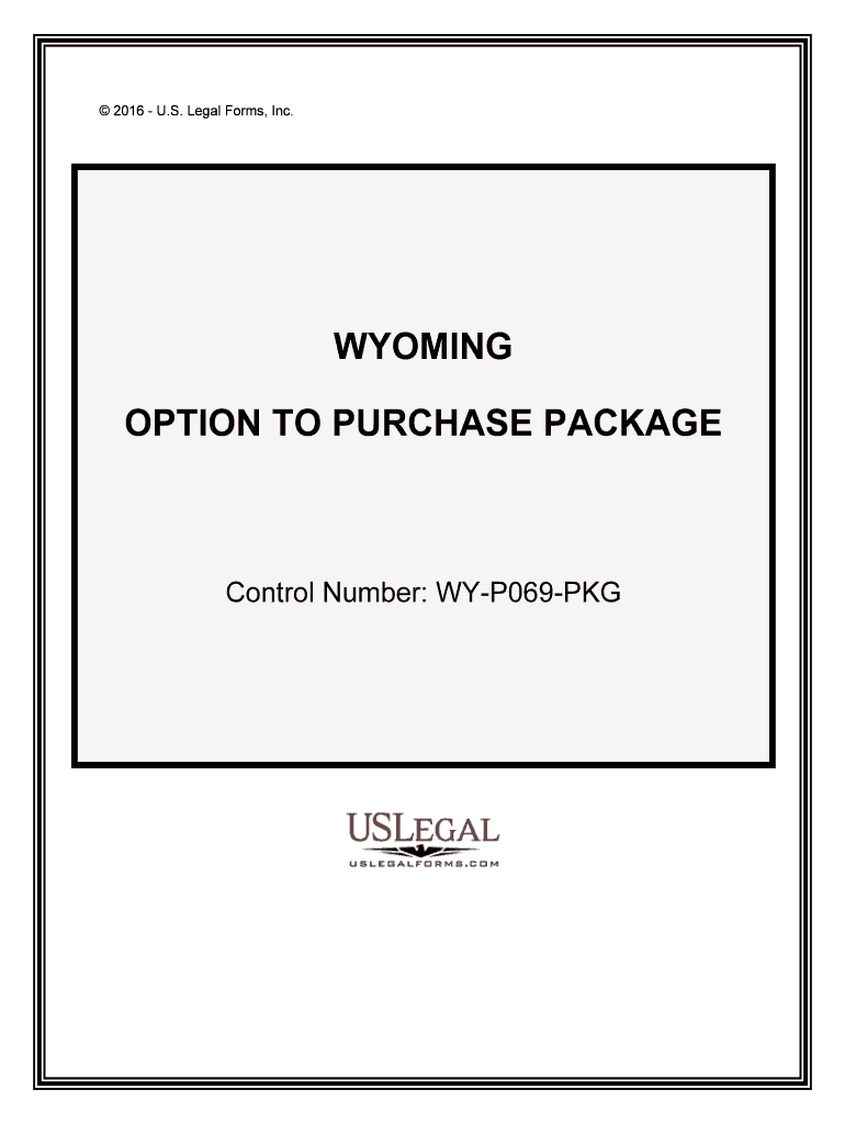 Wyoming Lease Agreement with Option to Purchase Form