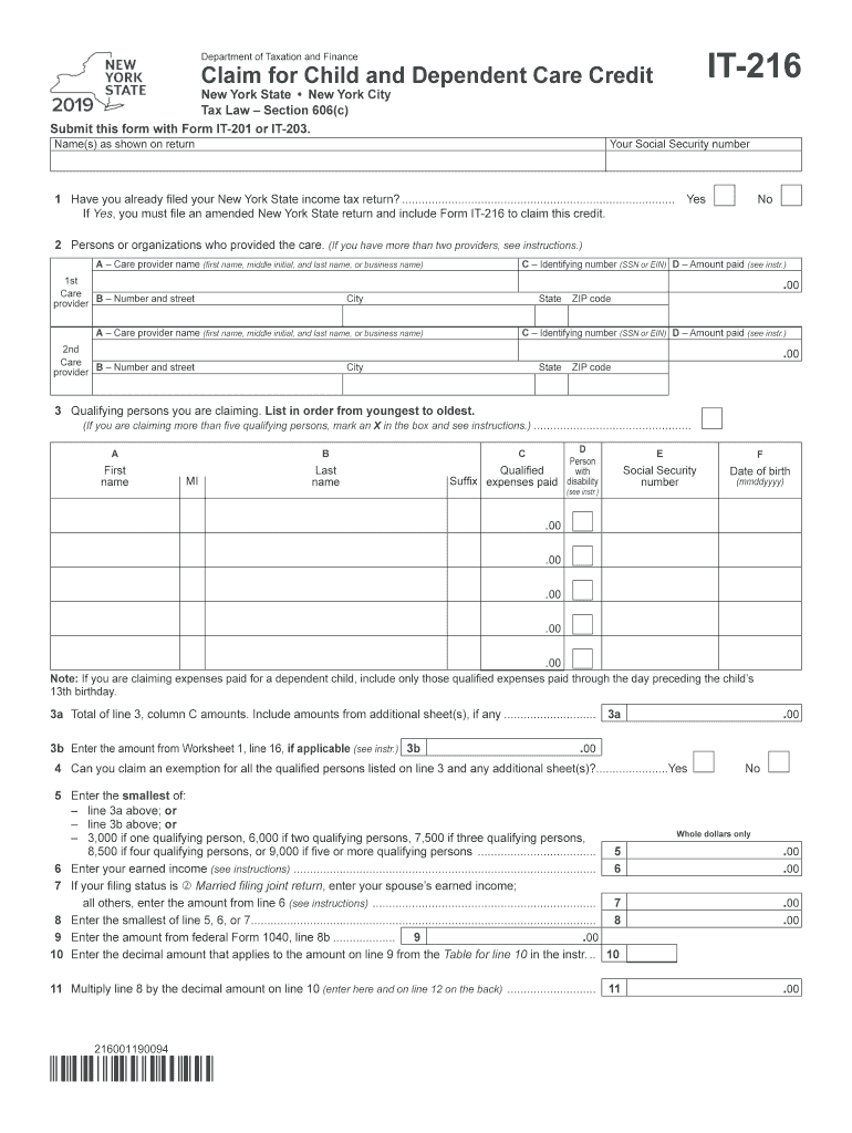 Ny Form it 216