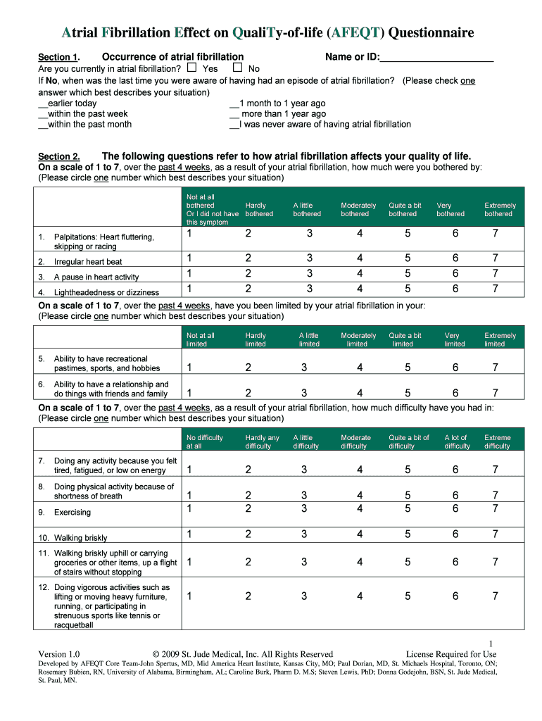 Afeqt Questionnaire  Form