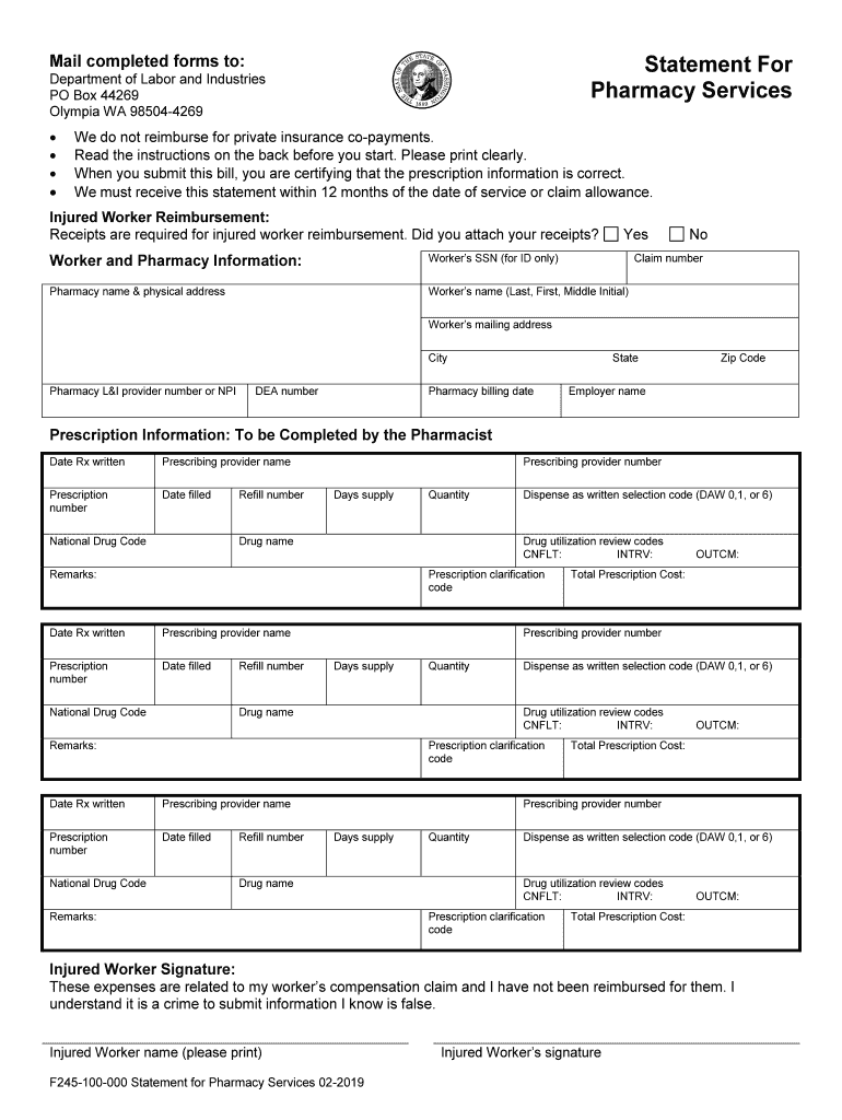 Get a Form or Publication Washington State Department of