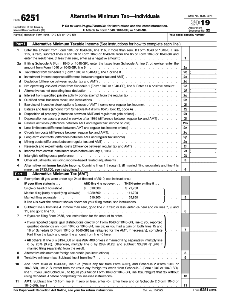 Form 6251