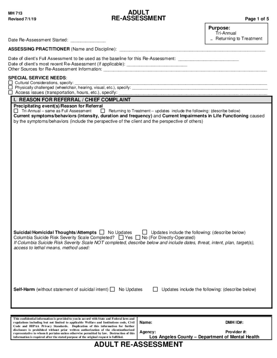  OmniForm Form Los Angeles County 2019-2024
