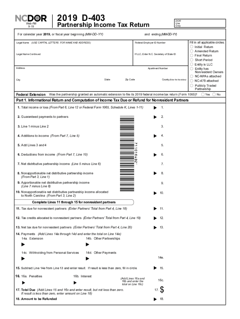 Get and Sign Line Instructions for Form D 400, Individual Income NC Gov 2019-2022