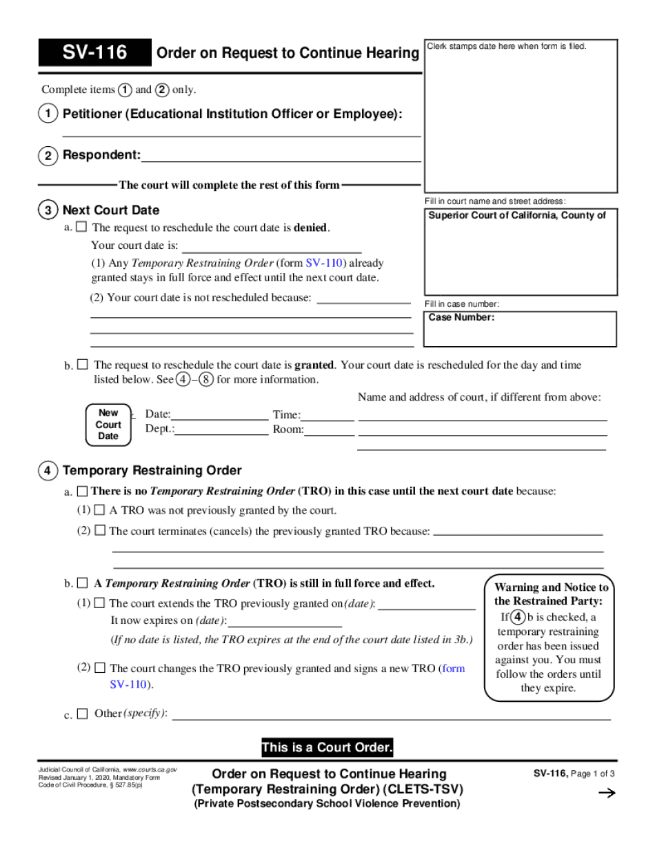  Complete Items 1 and 2 Only 2020-2024